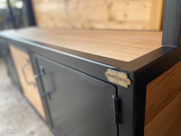 Bibliothèque industrielle 2 corps Prix de base : 1890€ réf 3752