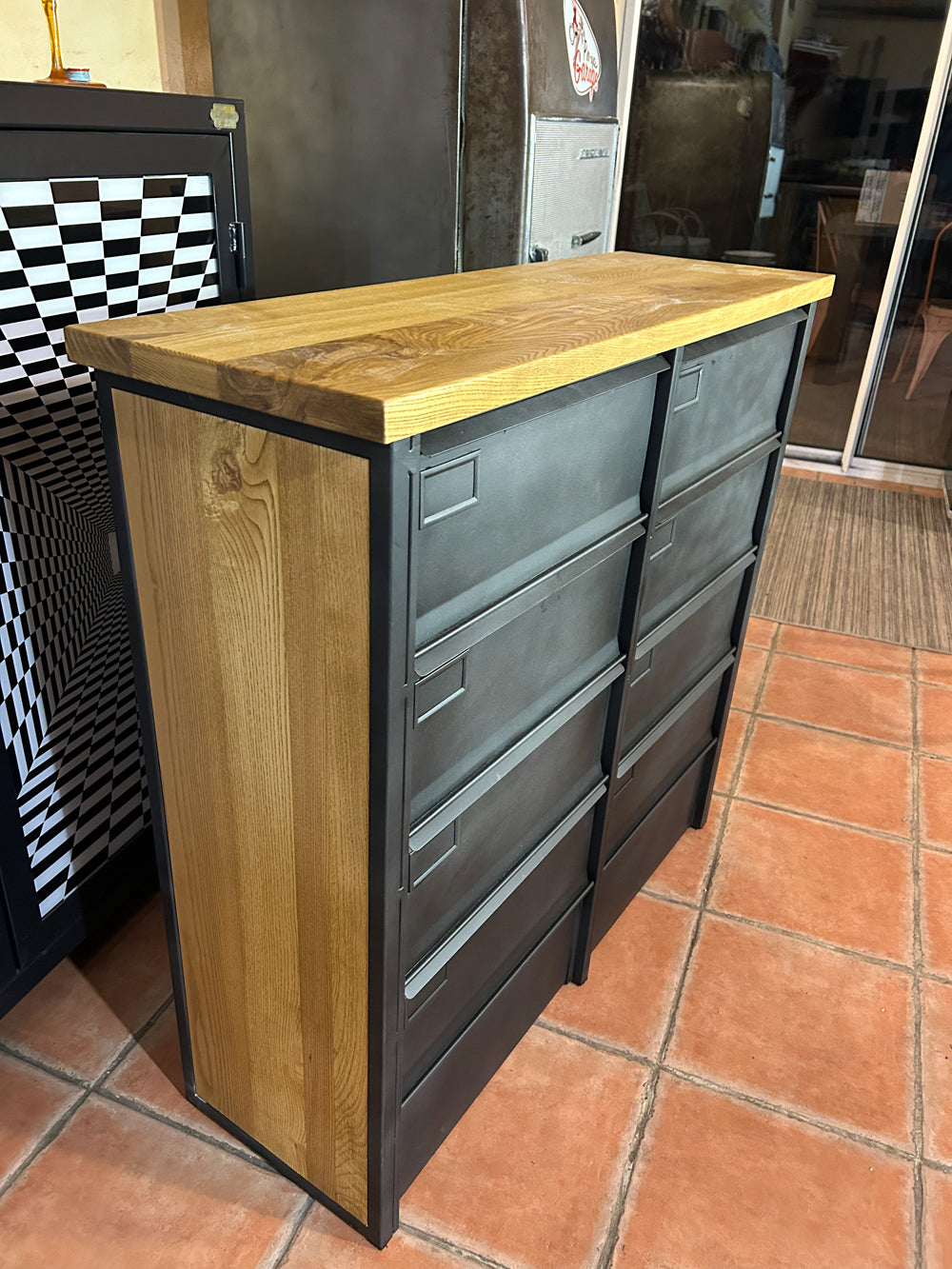 Meuble à 8 clapets Roneo 1960 réf 4206