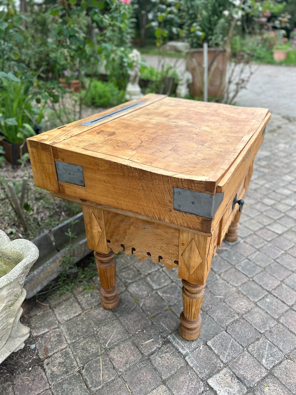 Ancien Billot de Boucher usines X.AUBERT Réf 4483