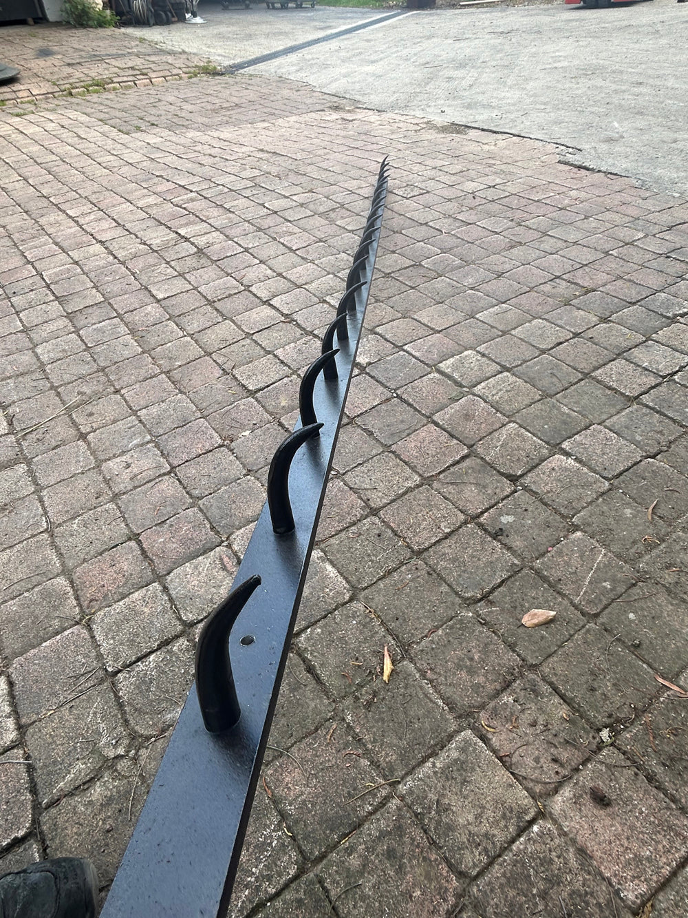 Ancien crochet de Boucher 17 dents de loup Réf 4471