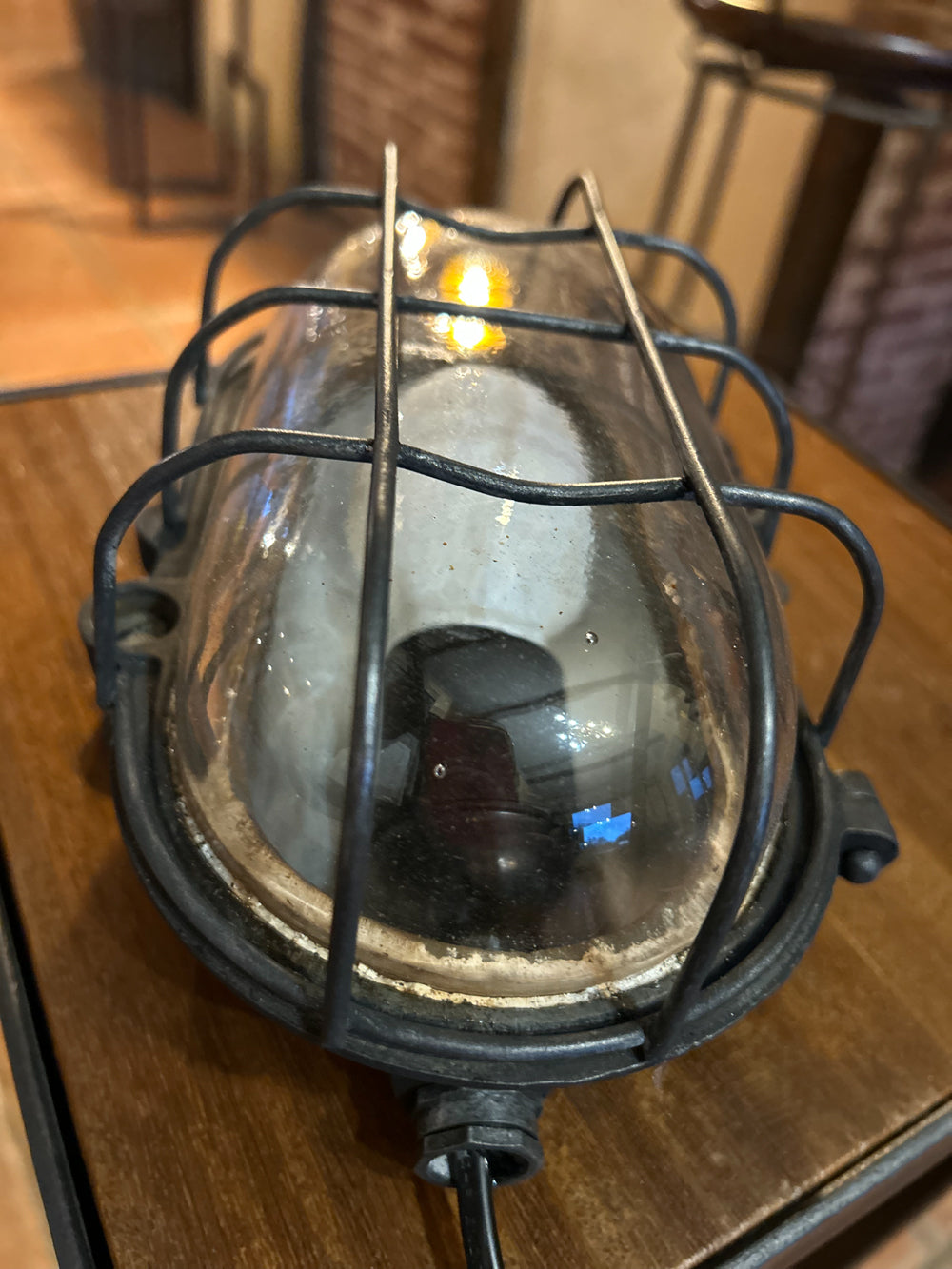 Applique Murale Fonte d'atelier 1960 Réf 4370