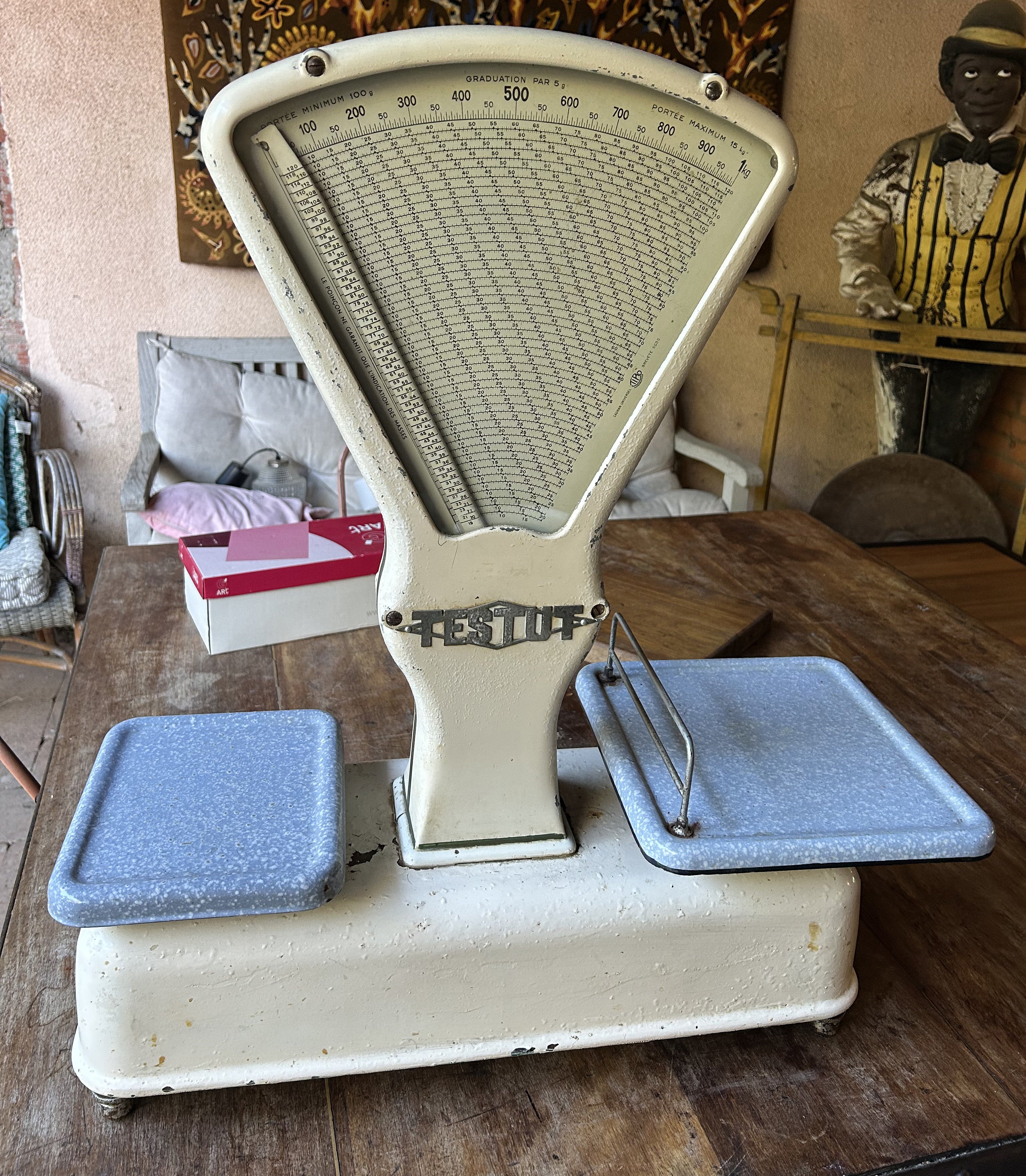 Balance d'épicerie TESTUT 1950