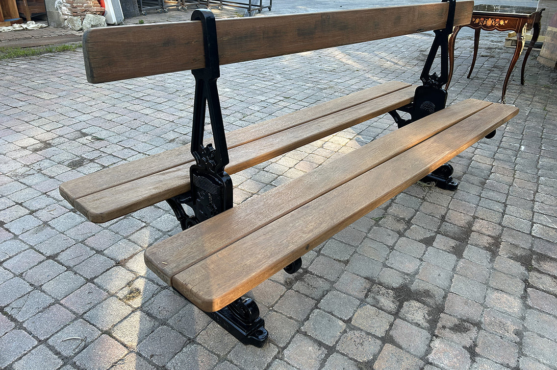 Banc public double face 1950 - RF4666