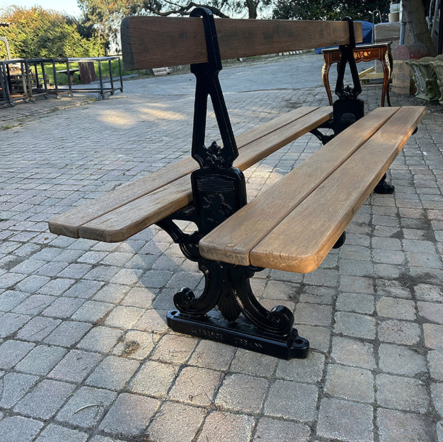 Banc public double face 1950 - RF4666