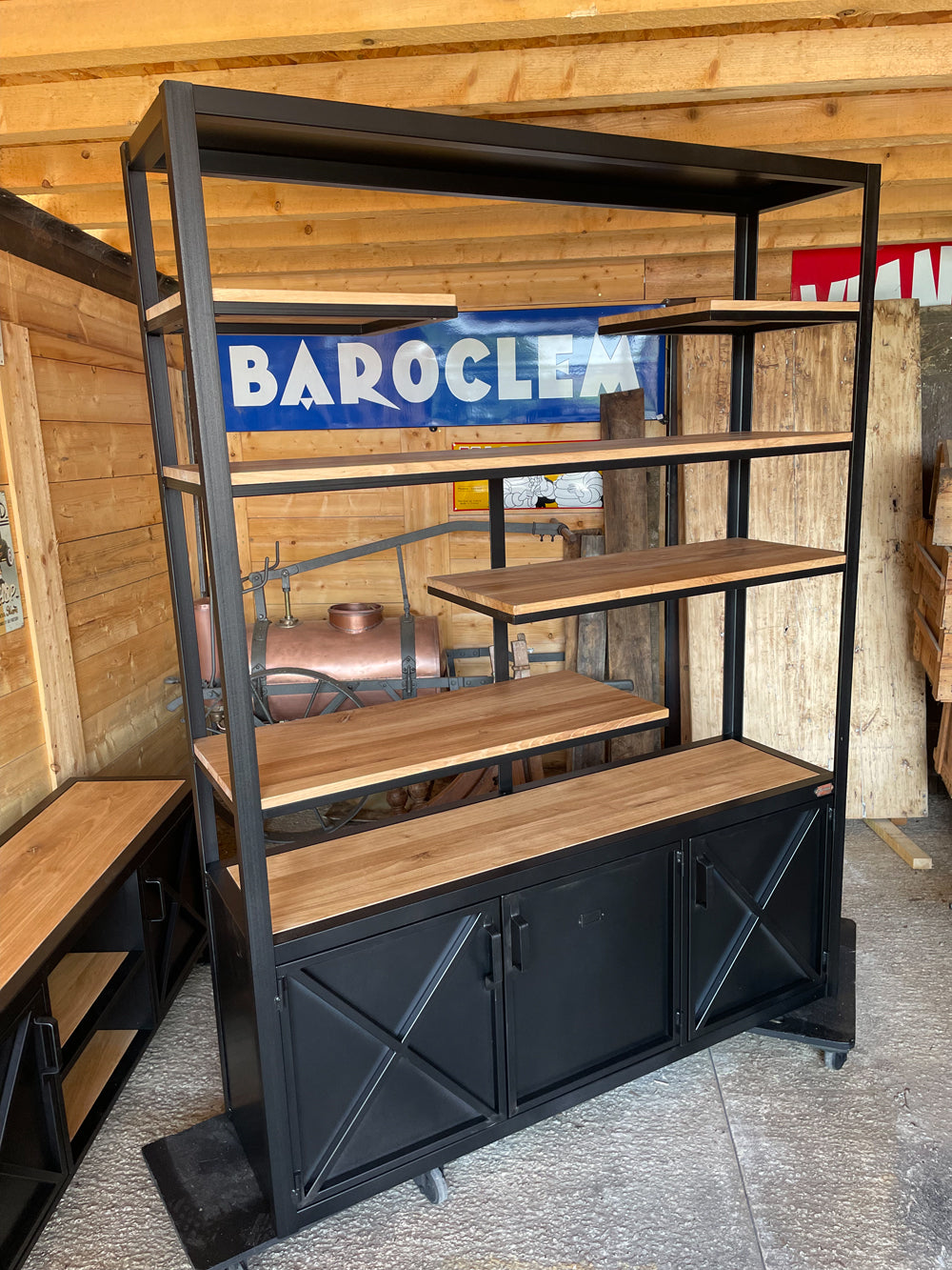 Bibliothèque déstructurée Réf 4056 Prix de base : 1790€