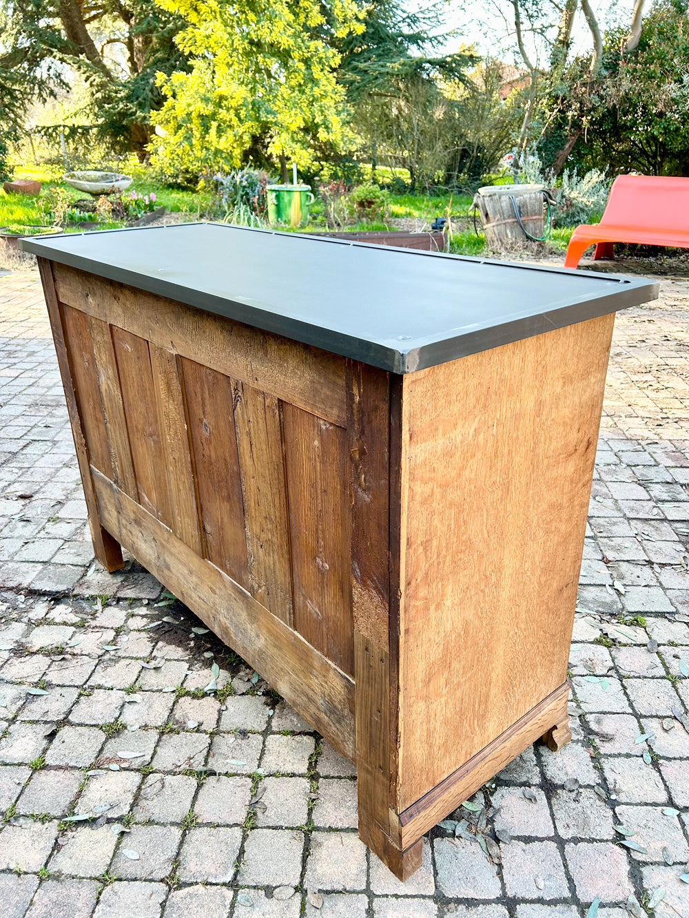 Buffet d'atelier chêne Réf 4222