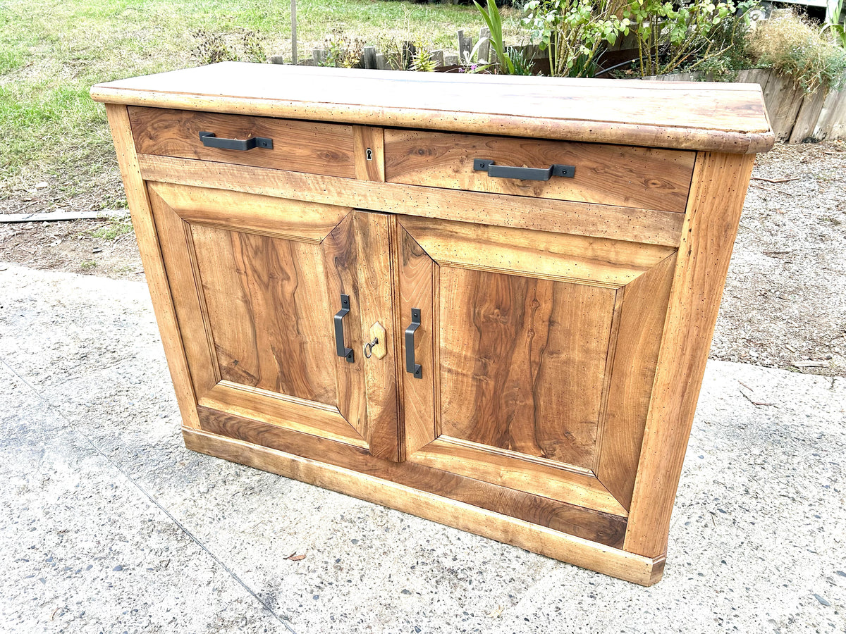Buffet d'épicerie en noyer 1900- RF4766