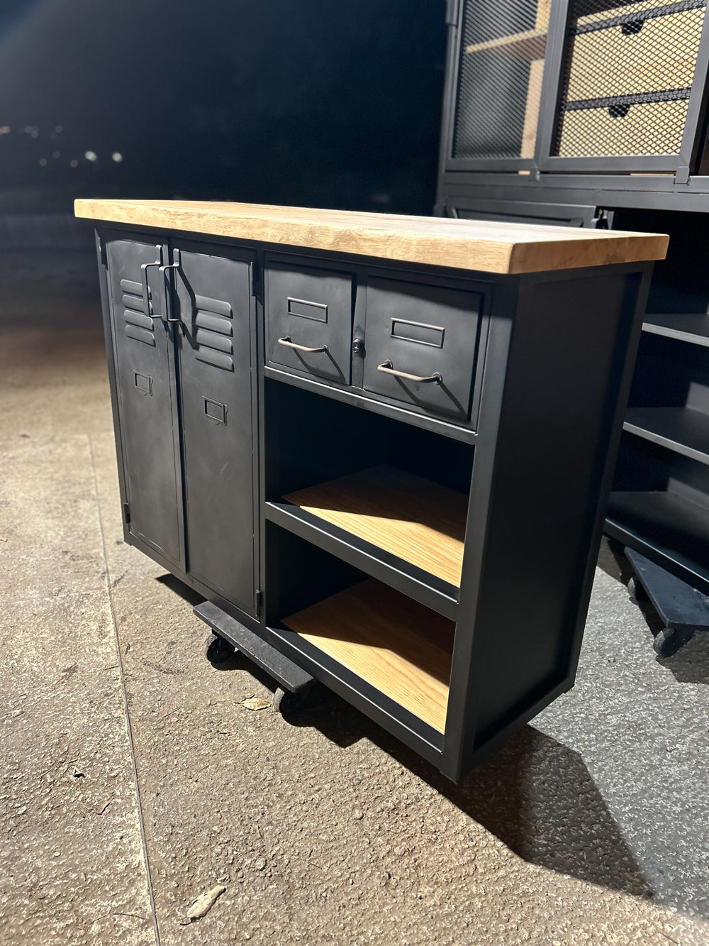 Buffet industriel portes et tiroirs ATAL Réf 4189