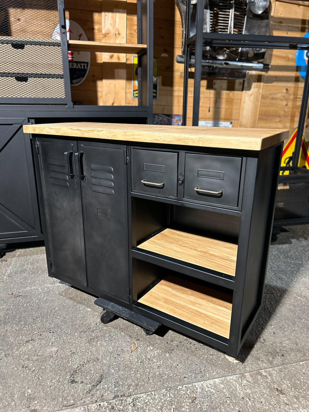 Buffet industriel portes et tiroirs ATAL Réf 4189