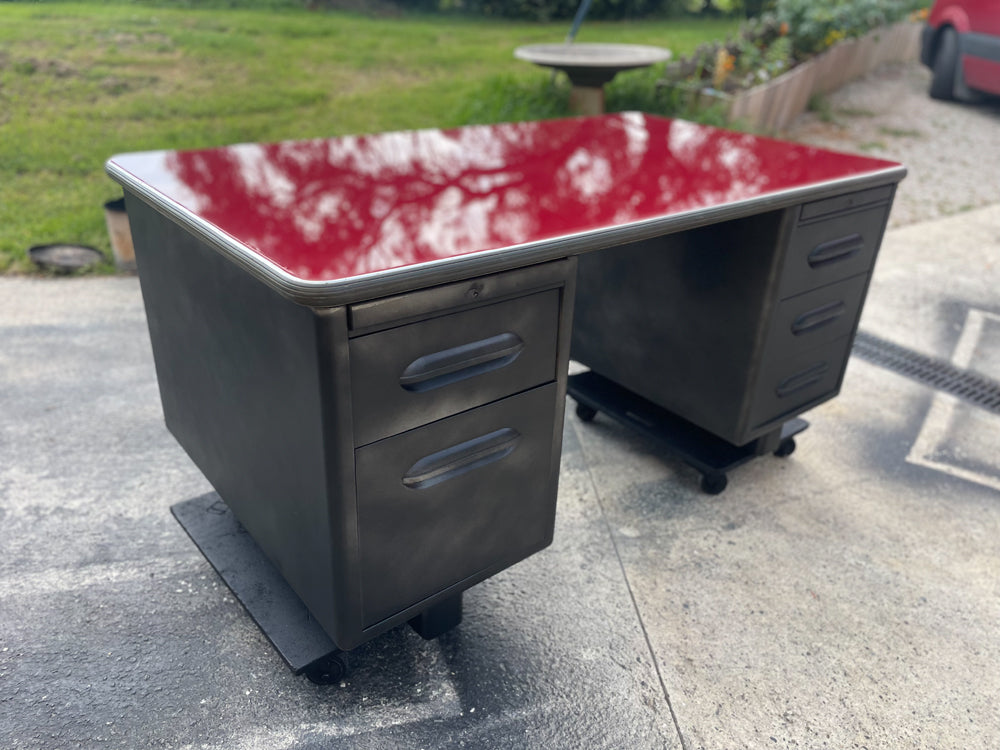 Bureau Flambo métal 1950 réf 4058