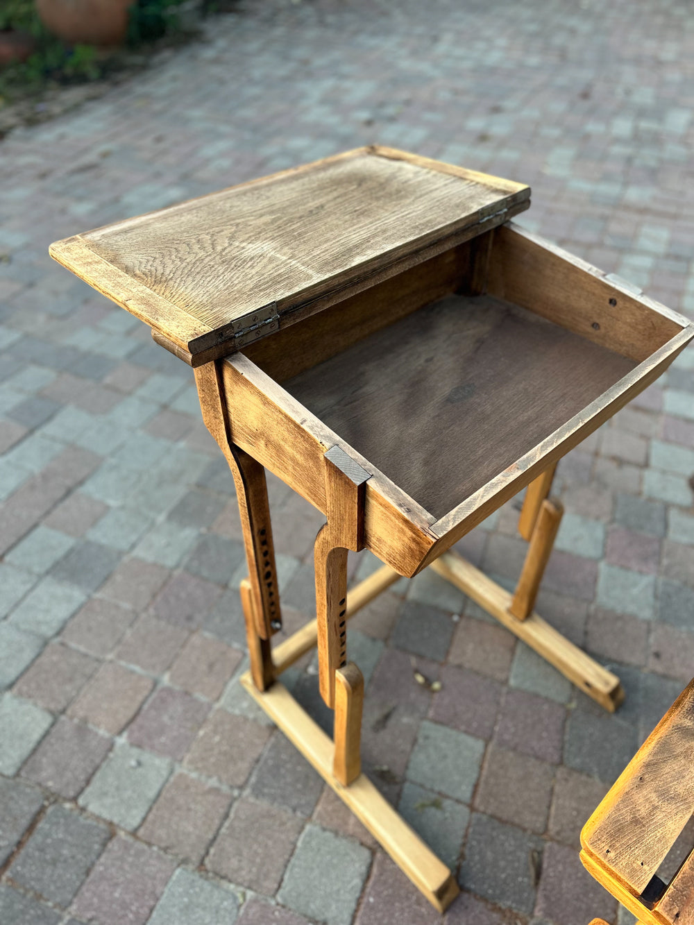 Bureau d'écolier réglable Royer 1950 réf 4122