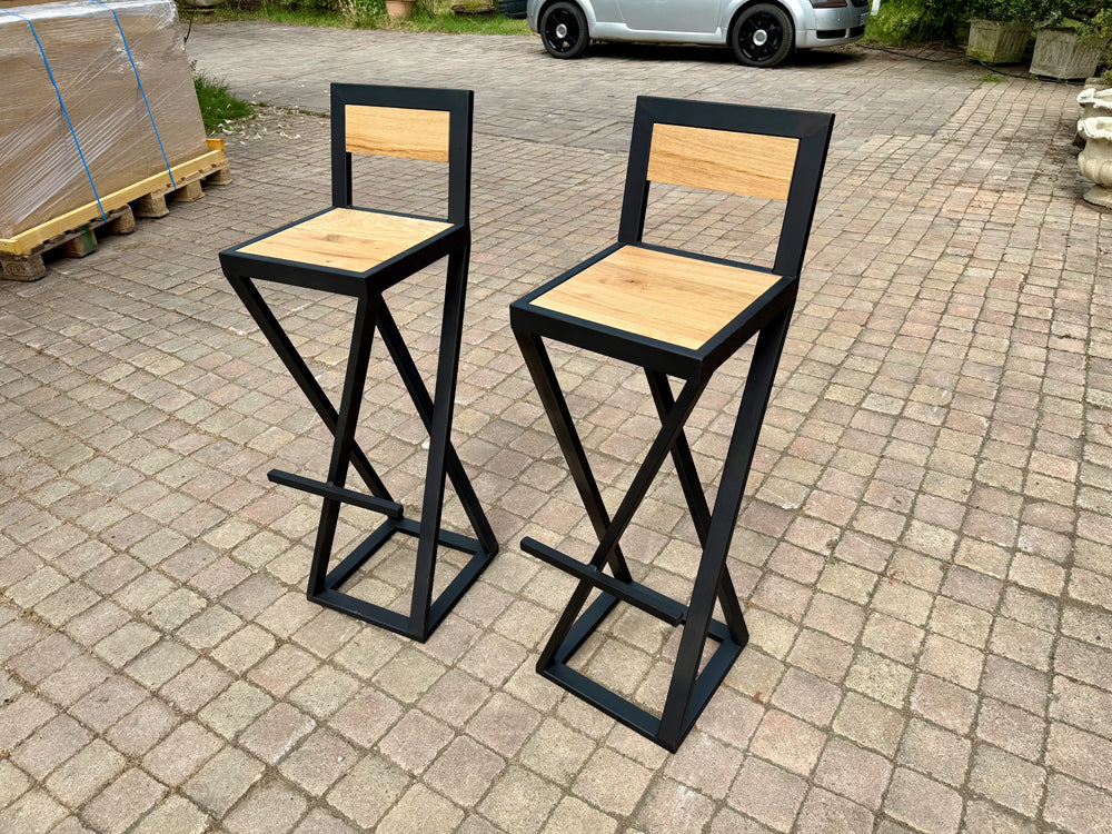 Chaise de bar Manhattan dossier Bois réf 4544 Prix de base :150€