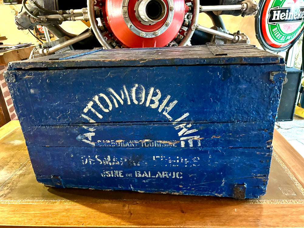 Caisse Automobiline avec 7 bidons 1920 Réf 4150