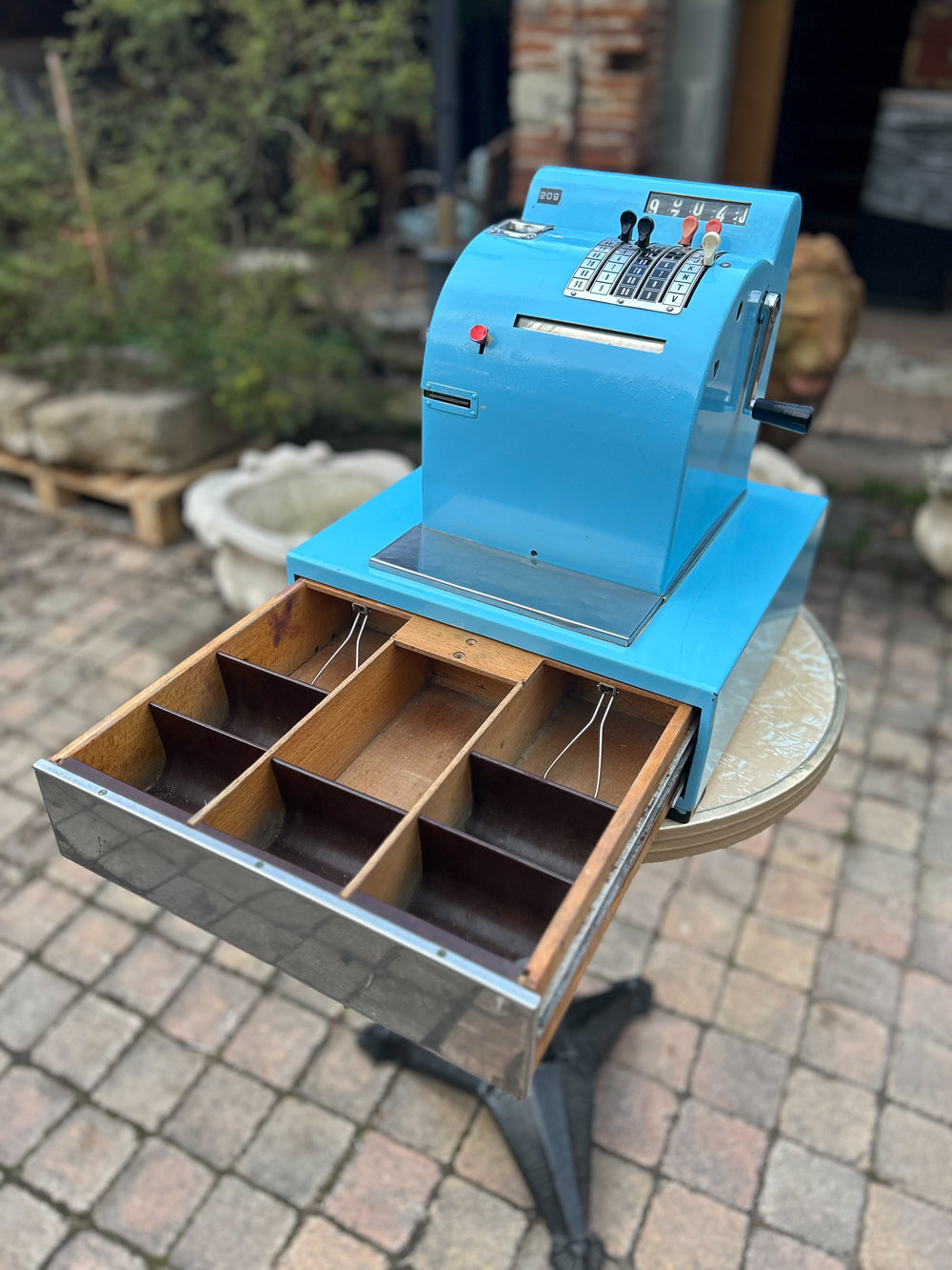 Caisse enregistreuse Hugin 1950/60 Réf 4413