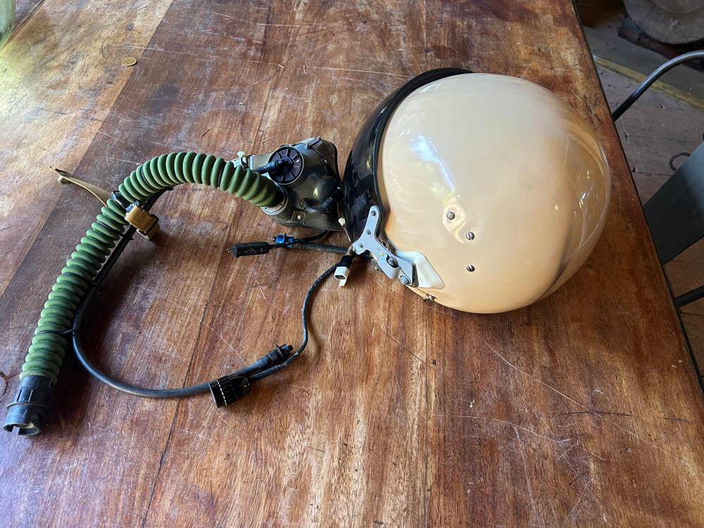 Casque pilote avion de chasse Russe 1960 Réf 4521