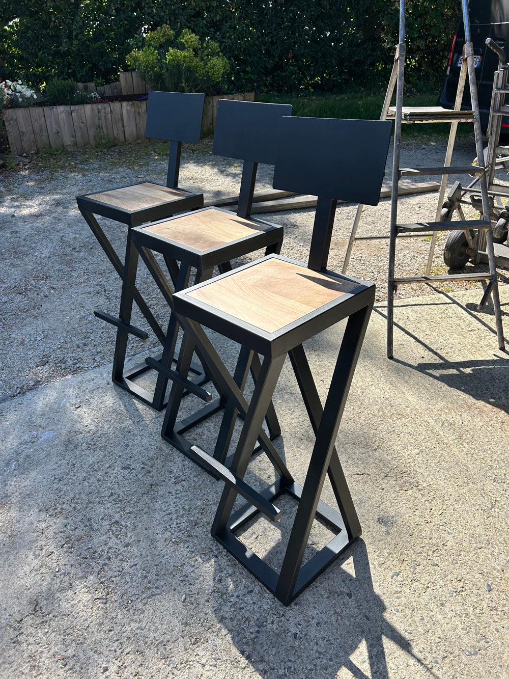 Chaise de bar Manhattan réf 4490 prix de base 150€