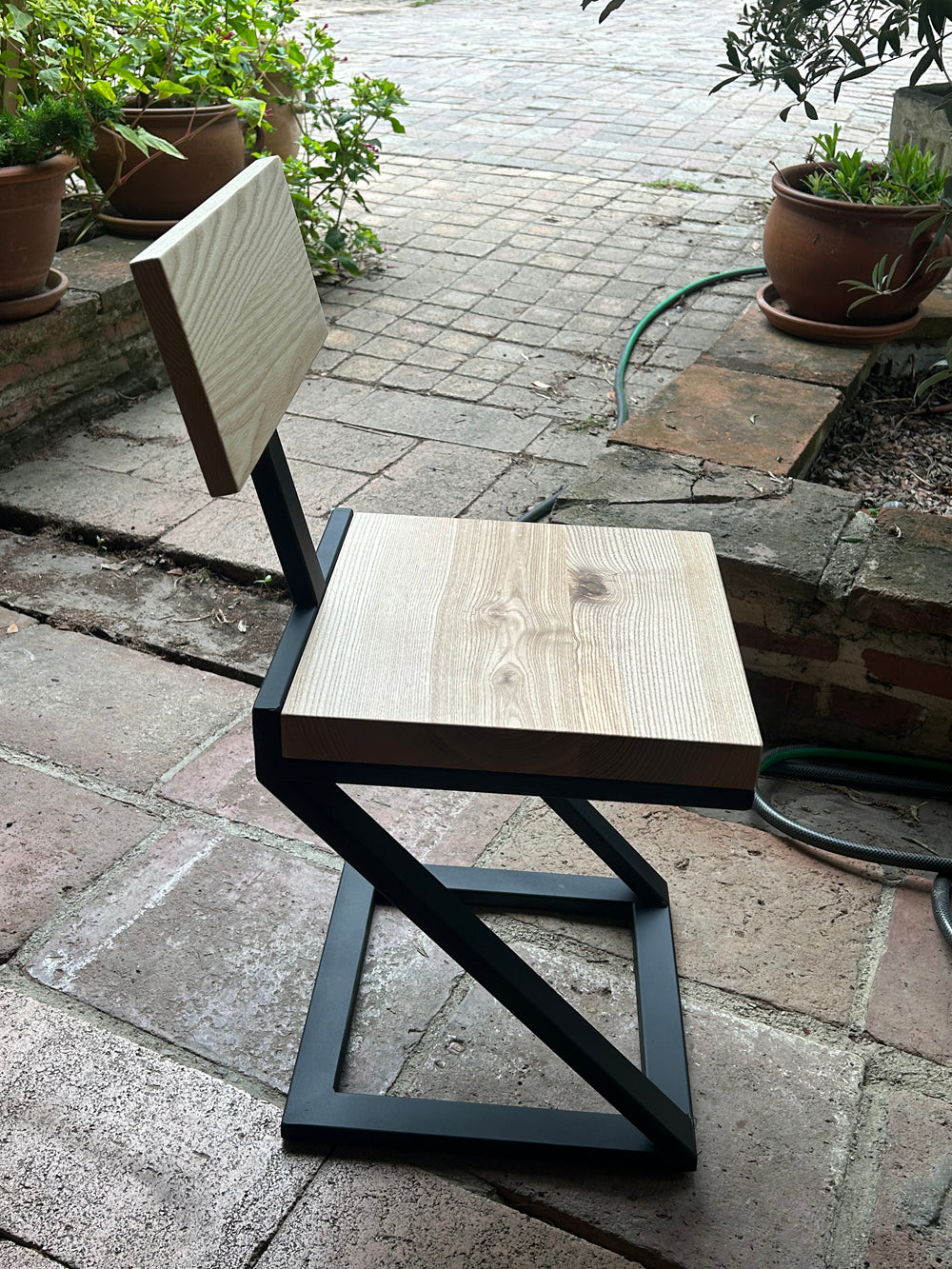 Chaise design industriel Réf 4549 Prix de base : 150€