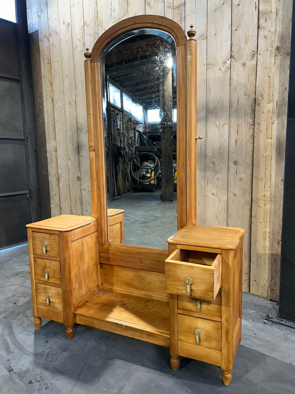 Coiffeuse avec psyché 1900 Réf 4424