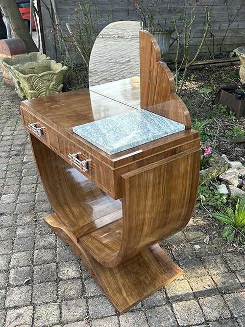 Coiffeuse Art Deco "paquebot" RF4657