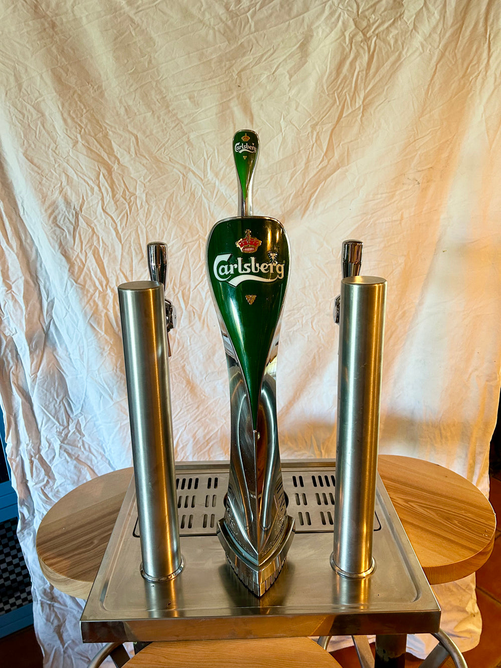 Colonne pompe/tireuse à bière Karlsberg Réf 4519