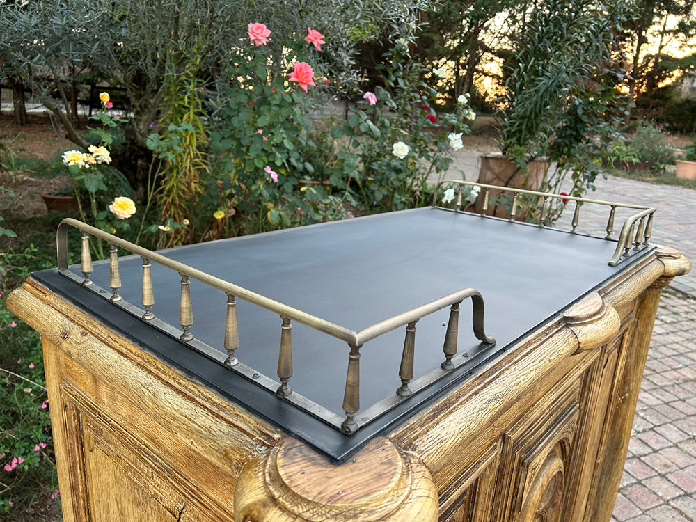 Comptoir magasin chêne 1950 Réf 4120