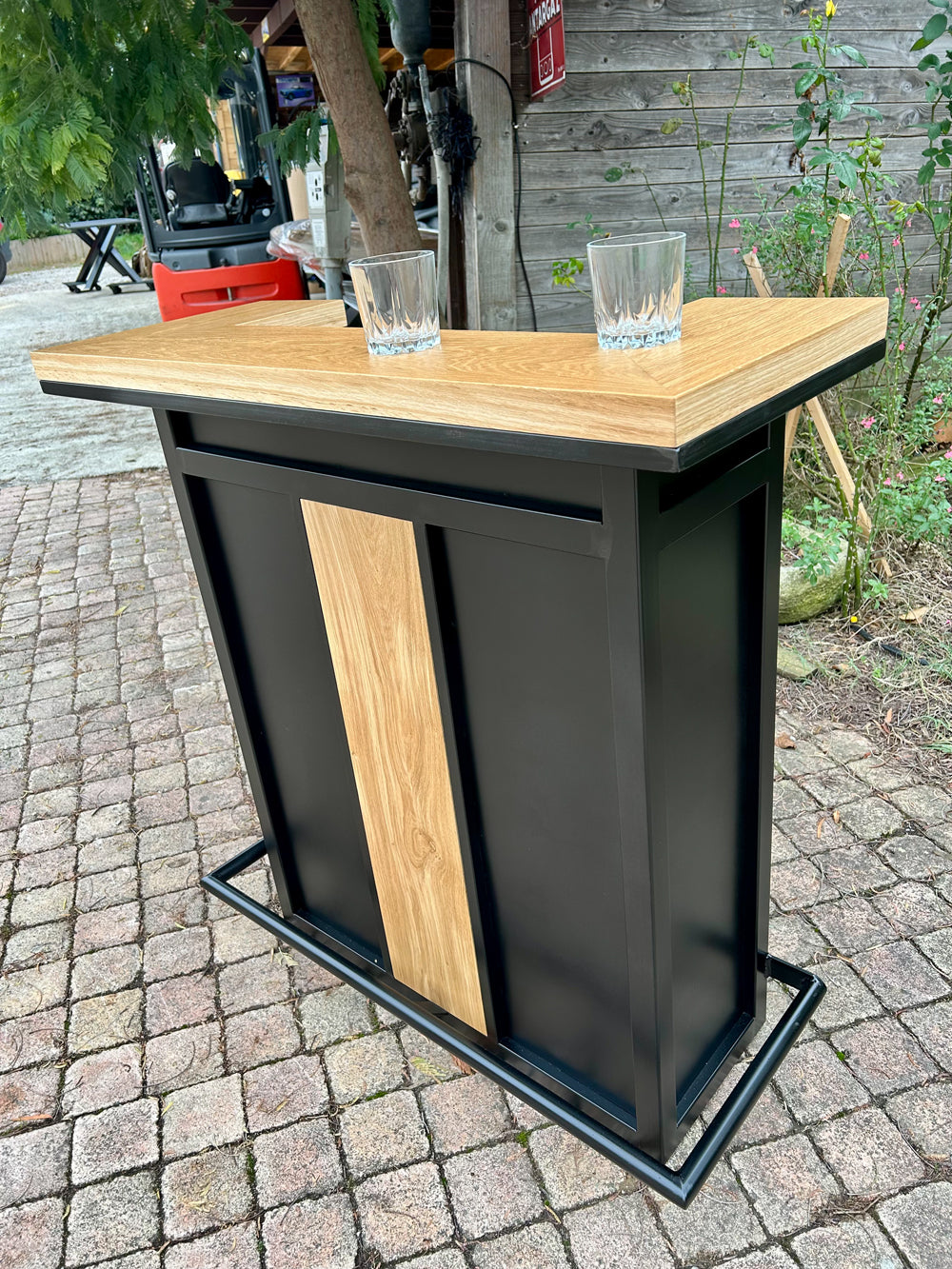 Comptoir design industriel petit modèle Réf 4330 Prix de base : 1090€