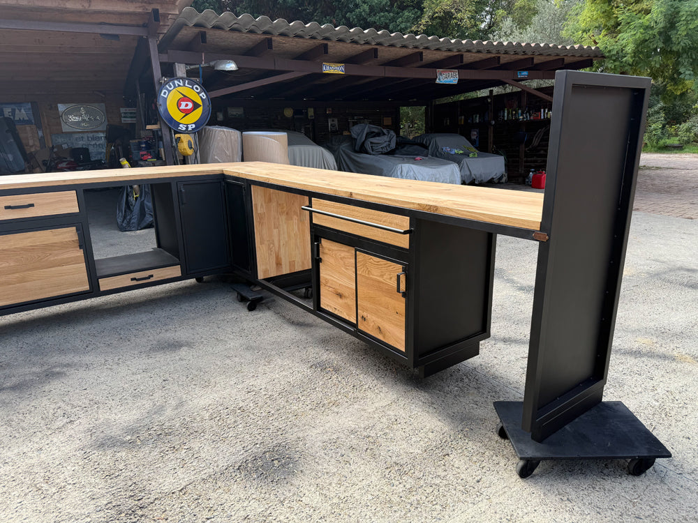 Cuisine d'angle sur mesure réf 4572