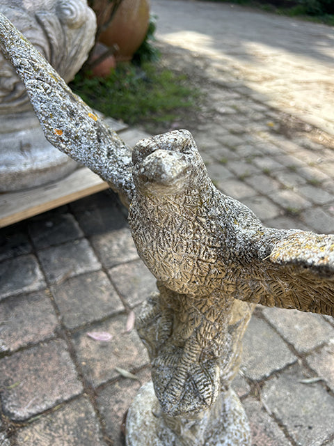 Décoration jardin Aigle en pierre 1980/90 - RF 4676