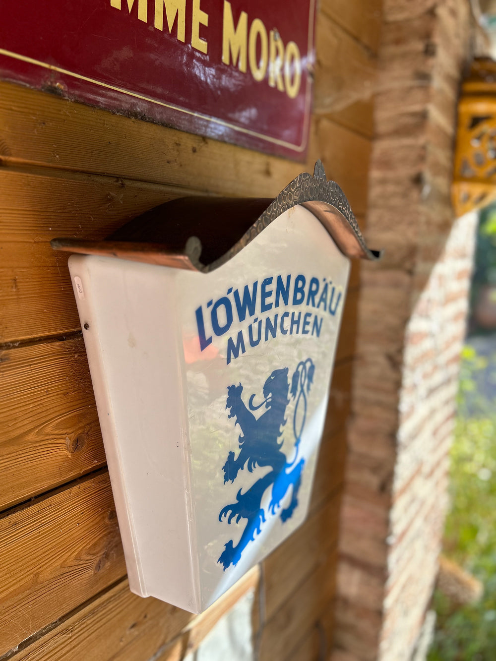 Enseigne lumineuse Bierre Lowenbräu Ref 4113