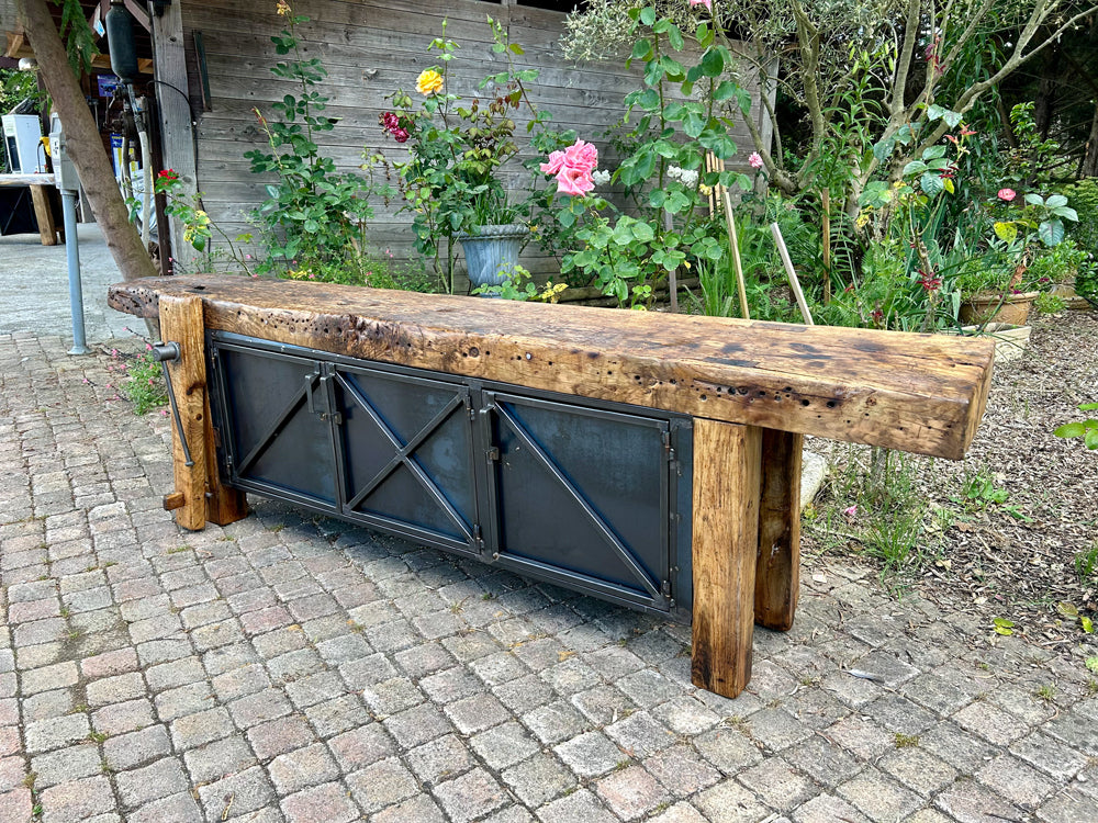 Grand établi de menuiserie modifie Réf 4270