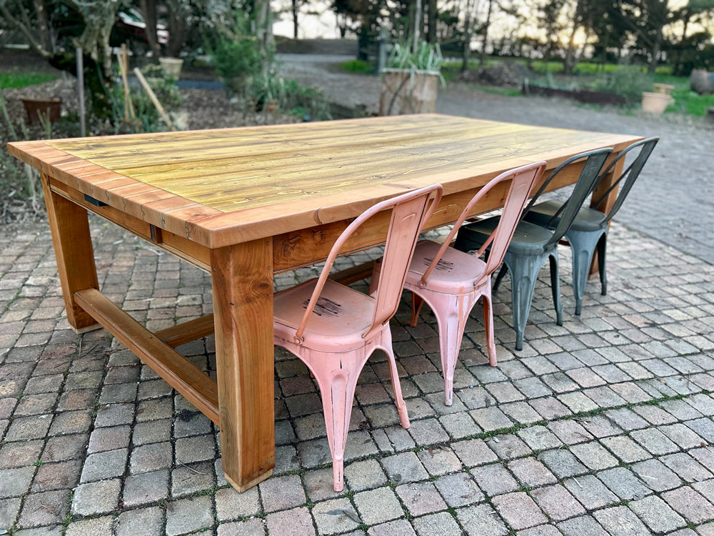 Grande table d'atelier 1900/1930 Réf 4213