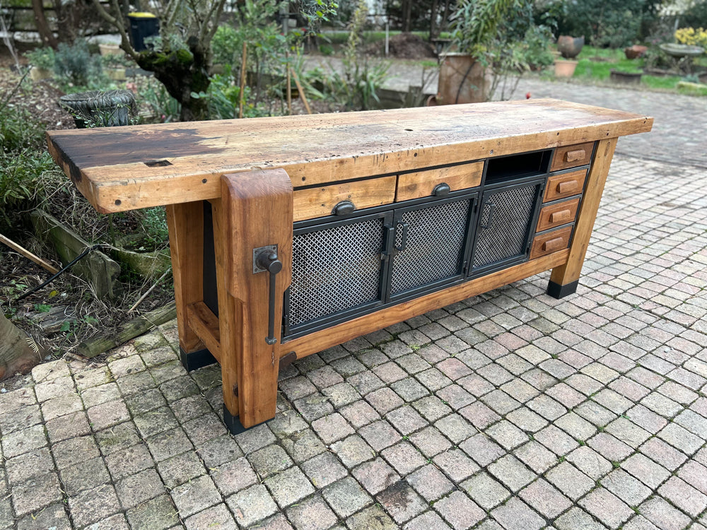 Grand établi menuiserie Réf 4158