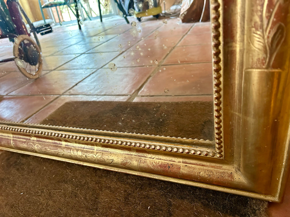 Grand miroir Louis Philippe 19 ème Réf 4408