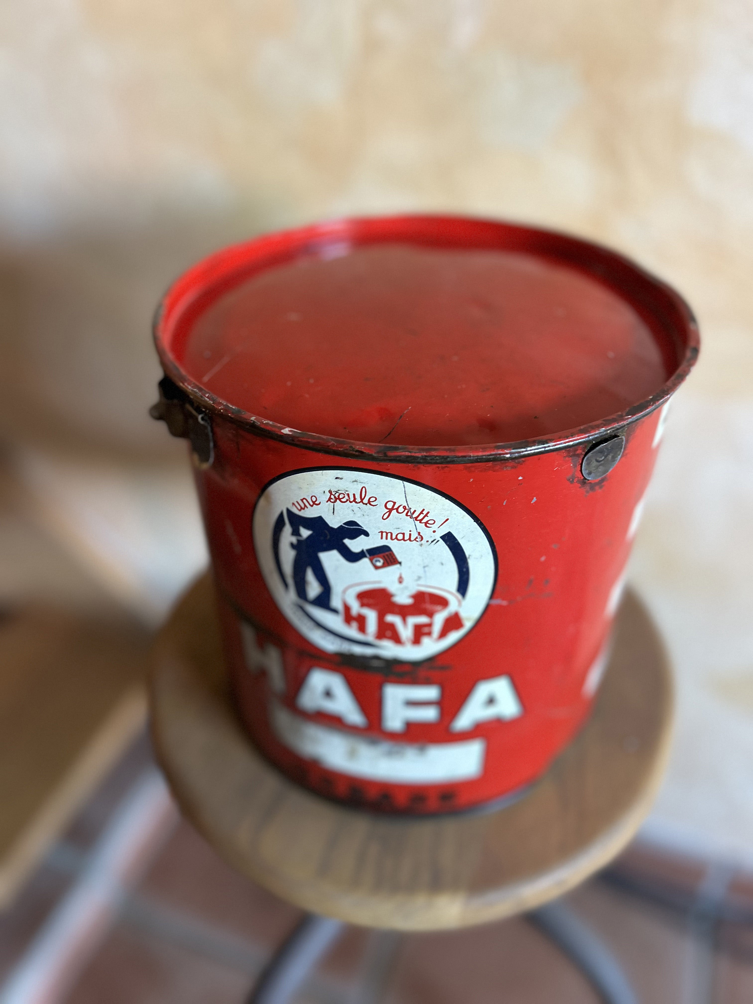 Grand pot à graisse HAFA 5Kg
