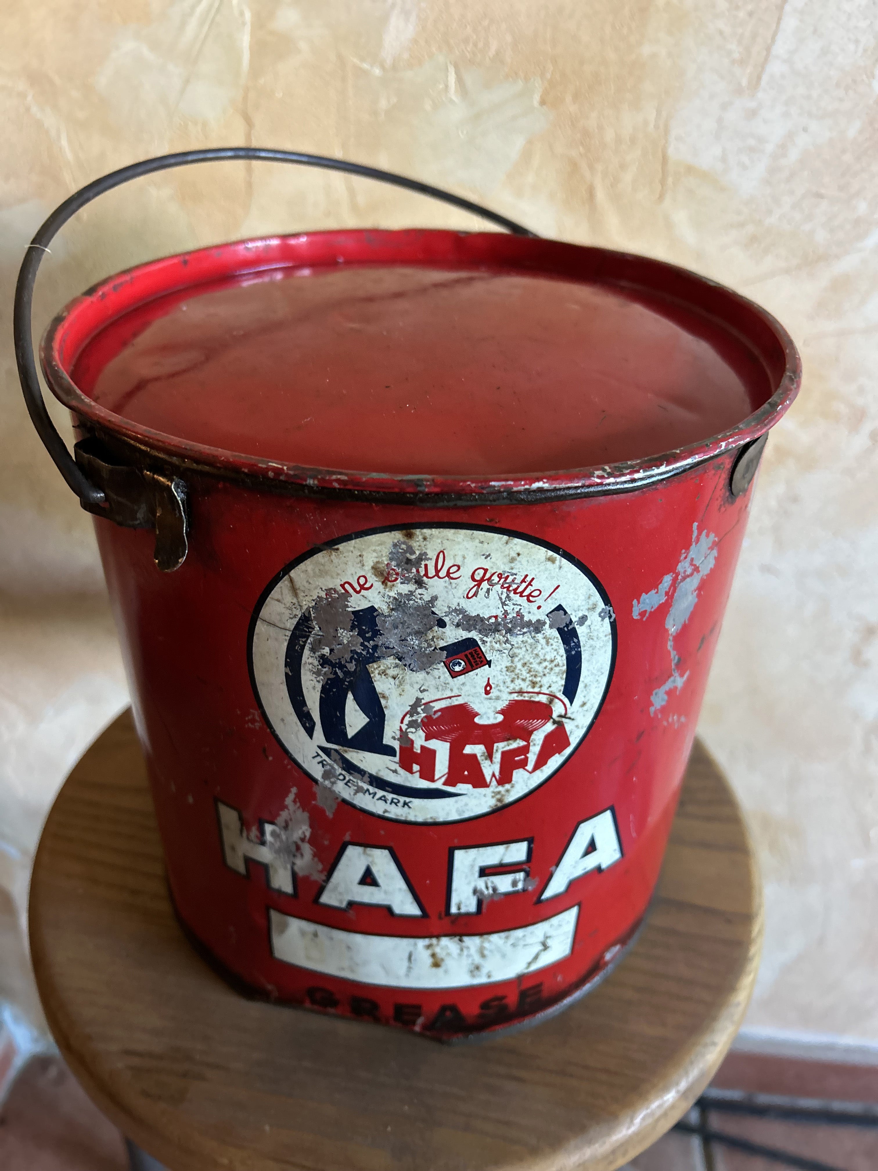 Grand pot à graisse HAFA 5Kg