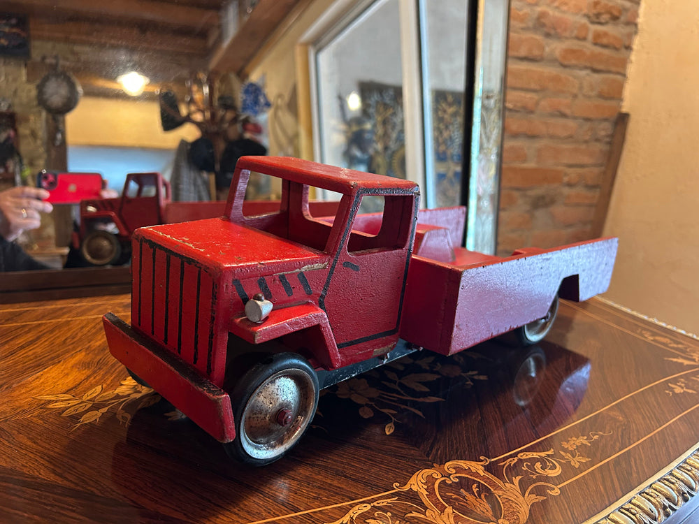 Jouet ancien camion bois 1950- Réf 4593