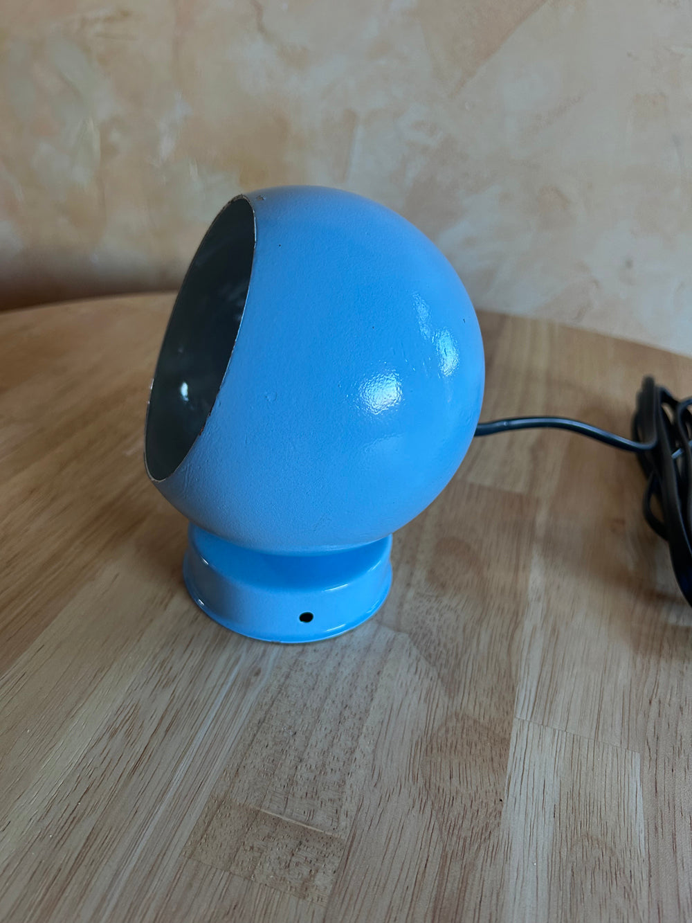 Lampe "Eyeball" bleu Goffredo Reggiani 1970