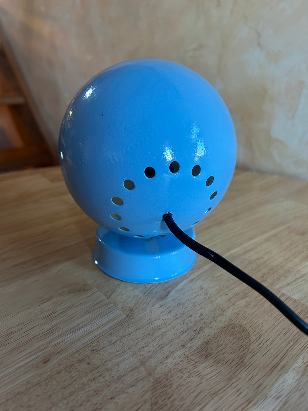 Lampe "Eyeball" bleu Goffredo Reggiani 1970