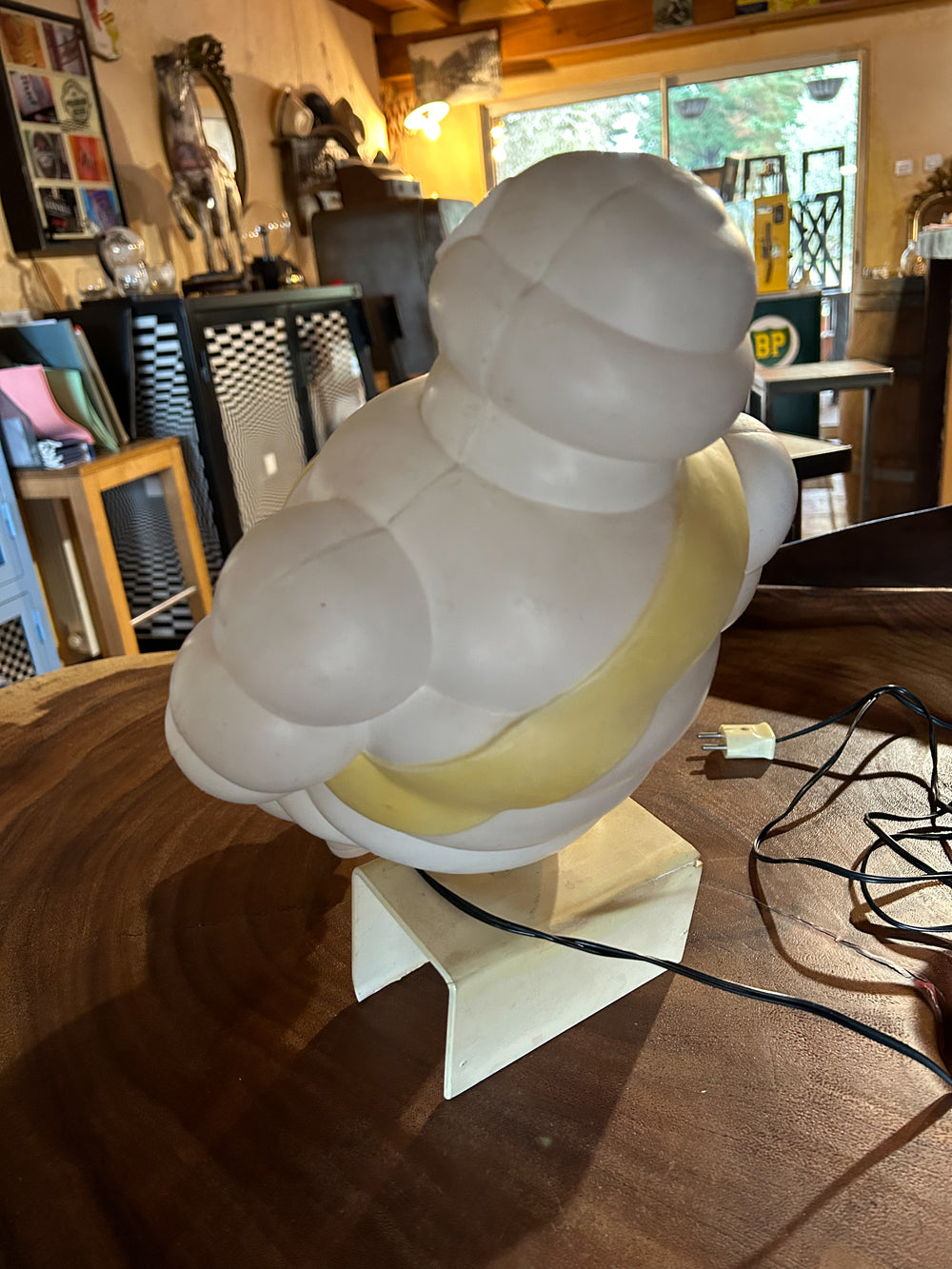 Lampe bonhomme Bibendum Michelin 1970 Réf 4190