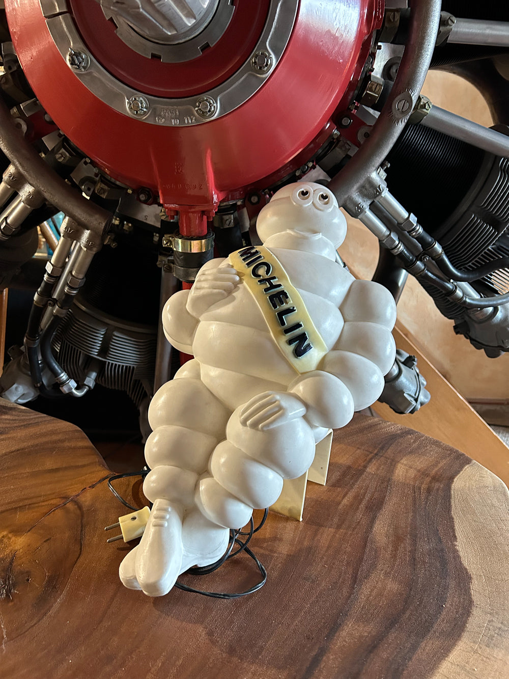 Lampe bonhomme Bibendum Michelin 1970 Réf 4190