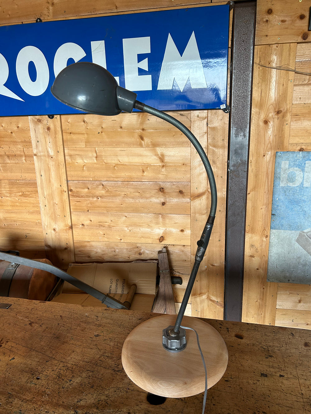Lampe d'atelier ADHER 1960 réf 4433