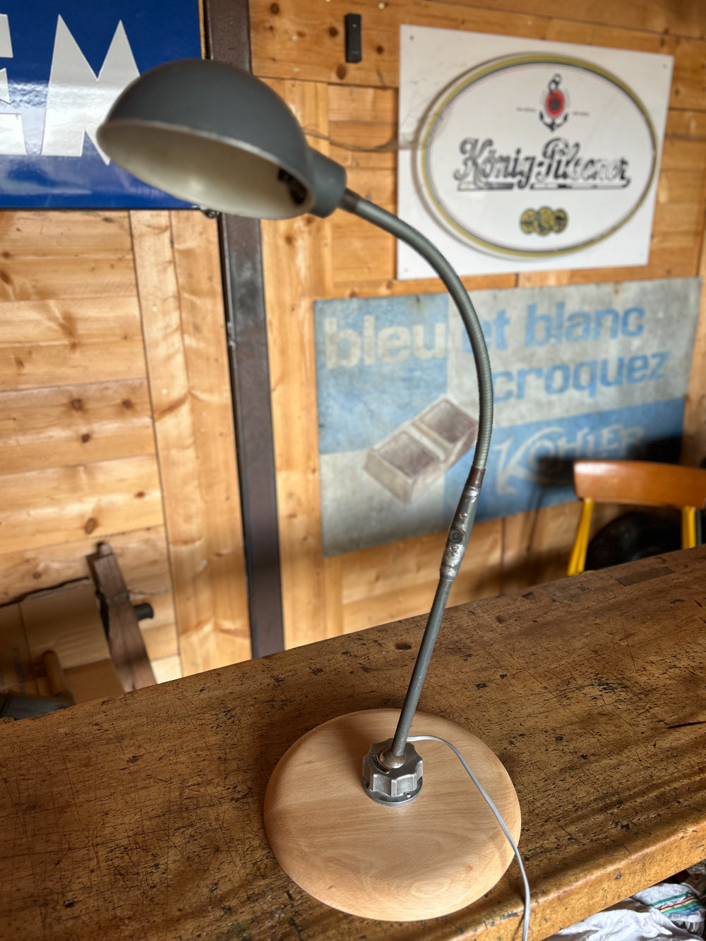 Lampe d'atelier ADHER 1960 réf 4433