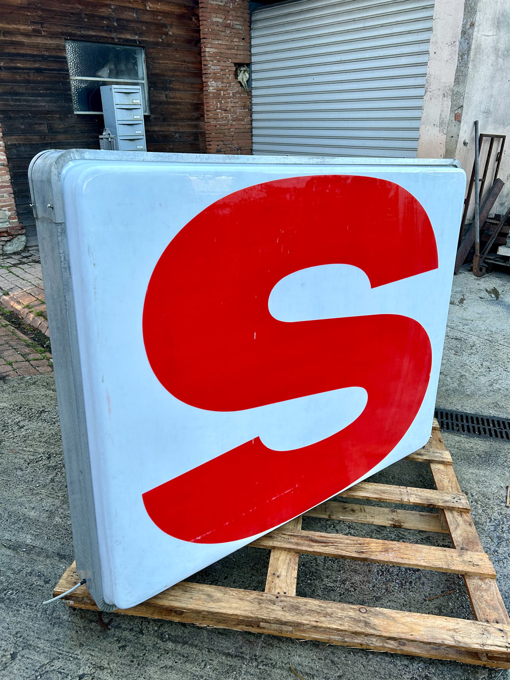 Lettre lumineuse de pompe à essence Réf 4354