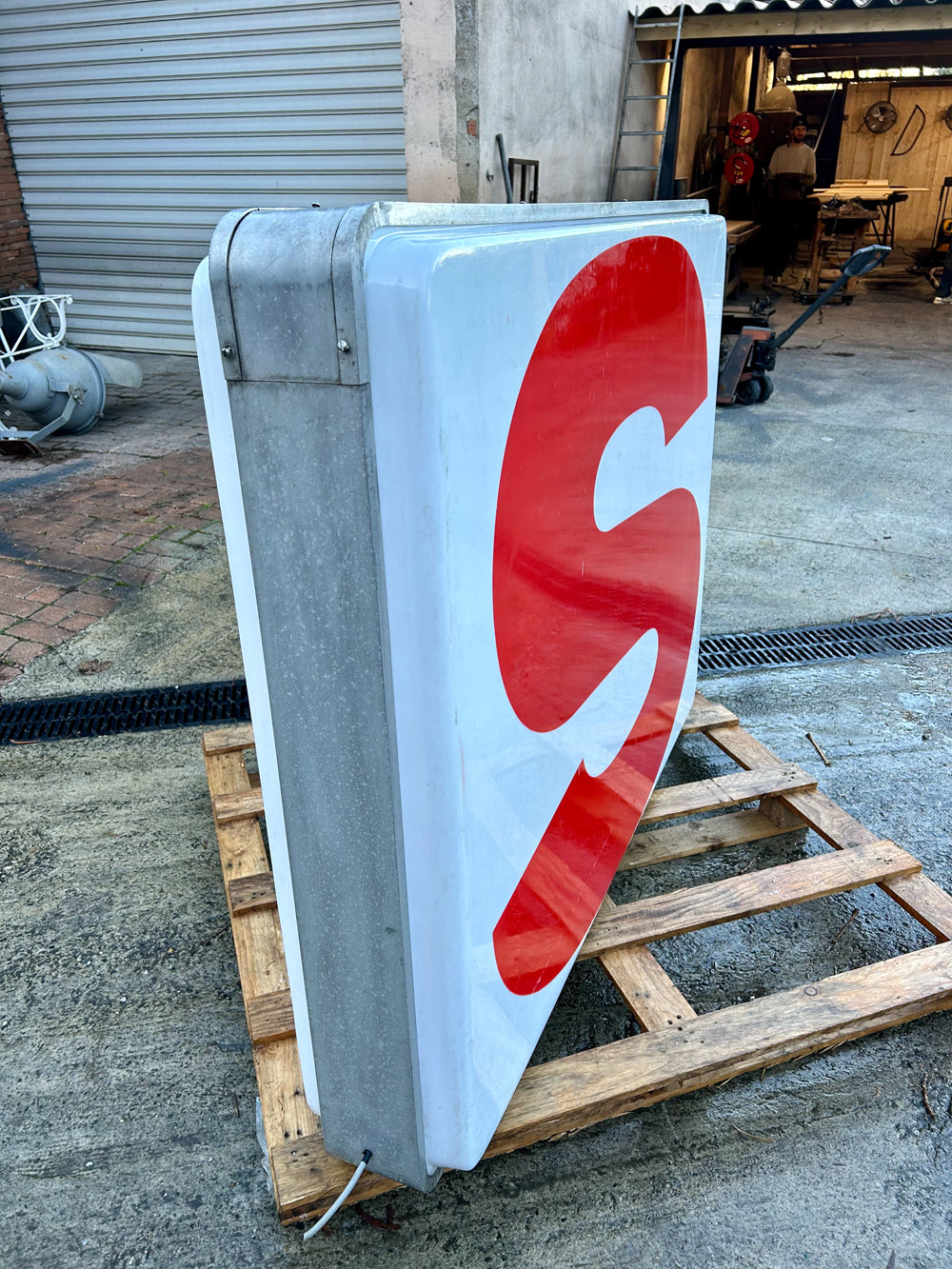 Lettre lumineuse de pompe à essence Réf 4354