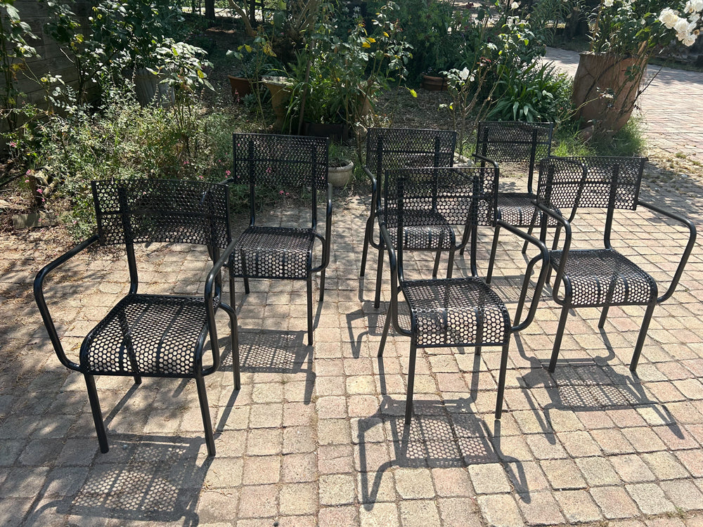 Lot de 6 chaises Renè Malaval Réf 4296