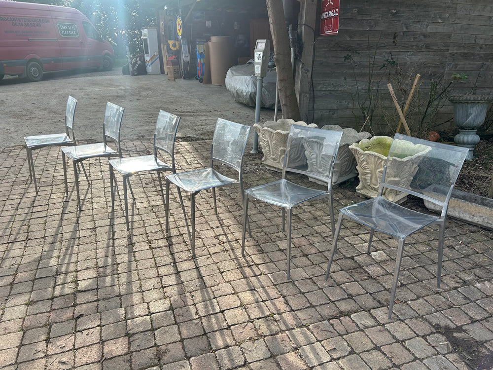 Lot de 6 chaises design " Dondoli/Pocci année 2002 Réf 4427