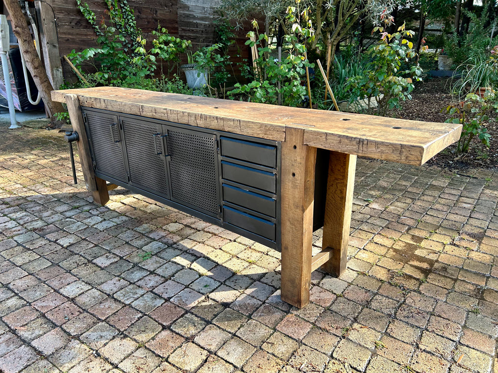 Trés grand établi menuiserie Réf 4242