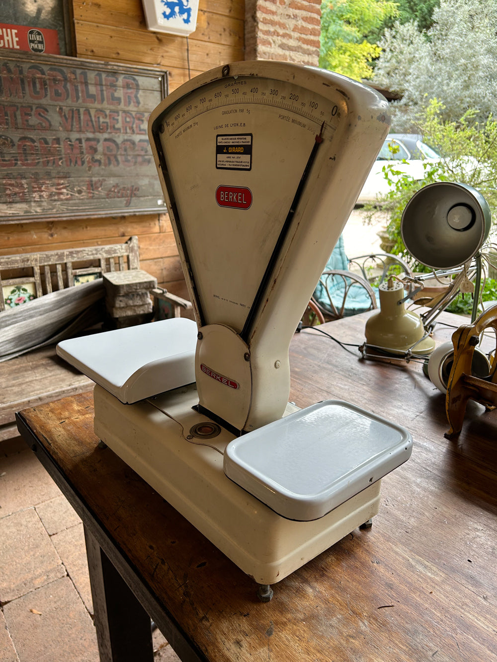 Balance d'épicerie Berkel 1960 Réf 4240