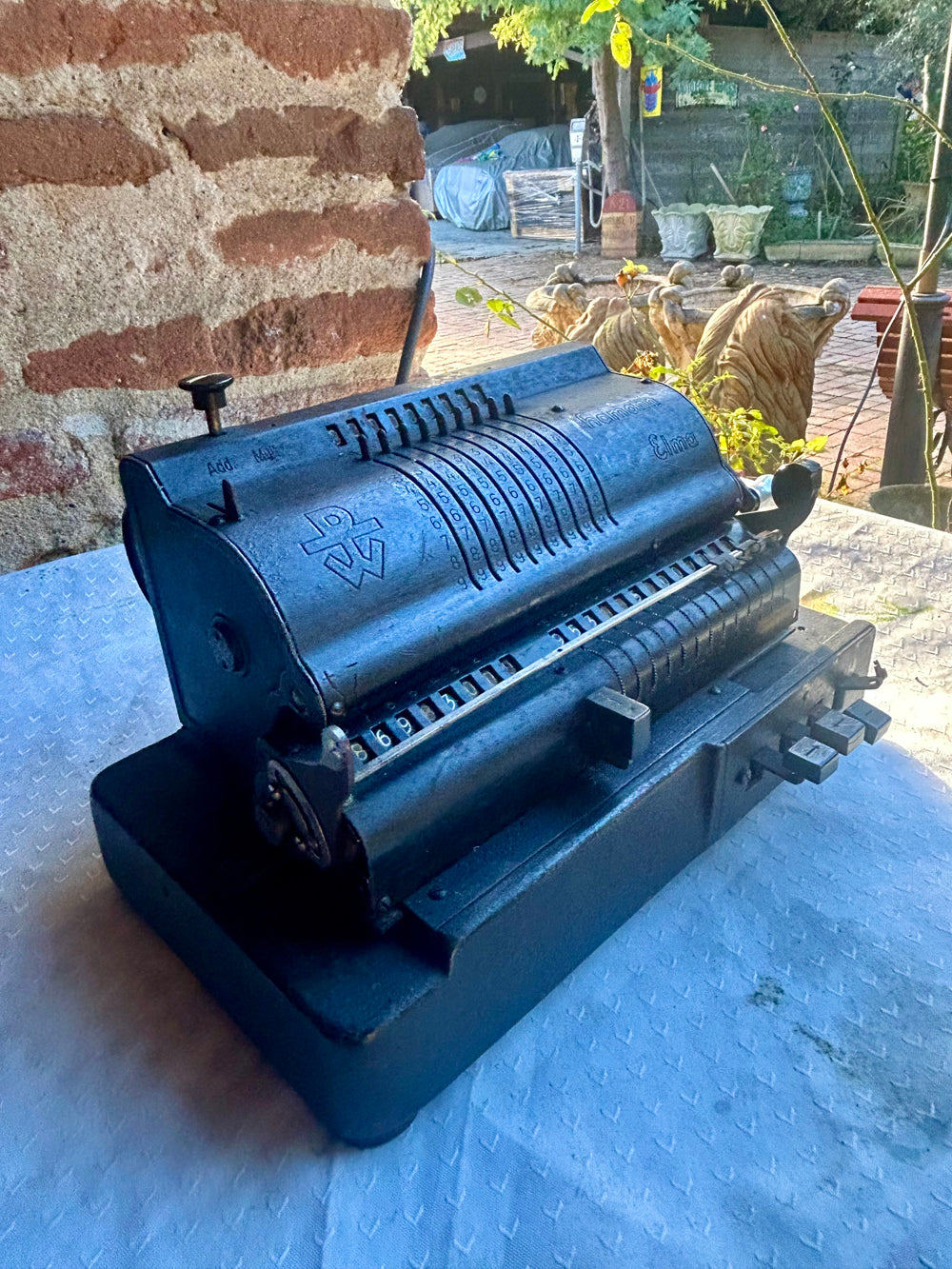 Machine à calculer Hamann 1940 / 50 - Réf 4612