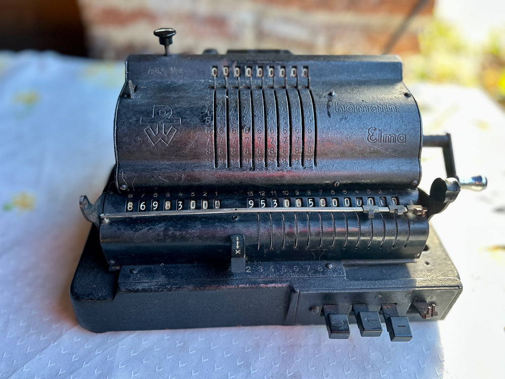 Machine à calculer Hamann 1940 / 50 - Réf 4612